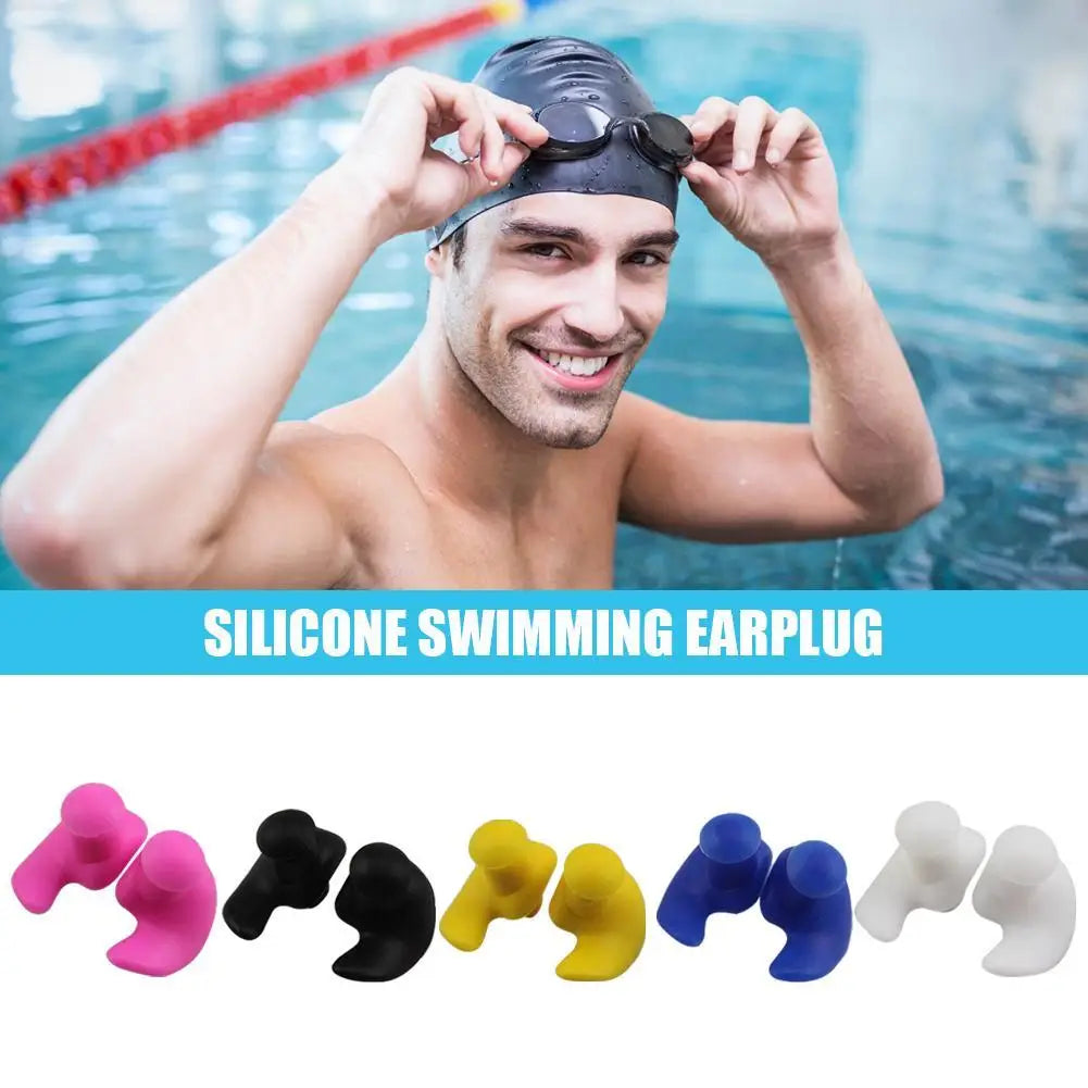 10-50PCS Swimming Ear Plug
Sleeping  Sound Insulation
 Silicone Diving Waterproof Soft for Swimming Showering