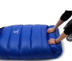 Outdoor Camping White Duck Down Sleeping Bag
Ultralight Winter Autumn Adult Sleeping Bag Suitable for Travel Hiking Camping