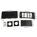 2 Burners-- Portable Camping Stove,     2.5KW Auto Ignition
Butane/LPG Gas  w/Baking Tray+Carrying Case for RV Outdoor Picnic BBQ