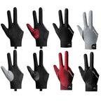 Open Finger Billiard Pool Gloves Breathable Snooker Glove Non Slip Left Hand 3 Finger Glove Training Shooters Gloves Accessories