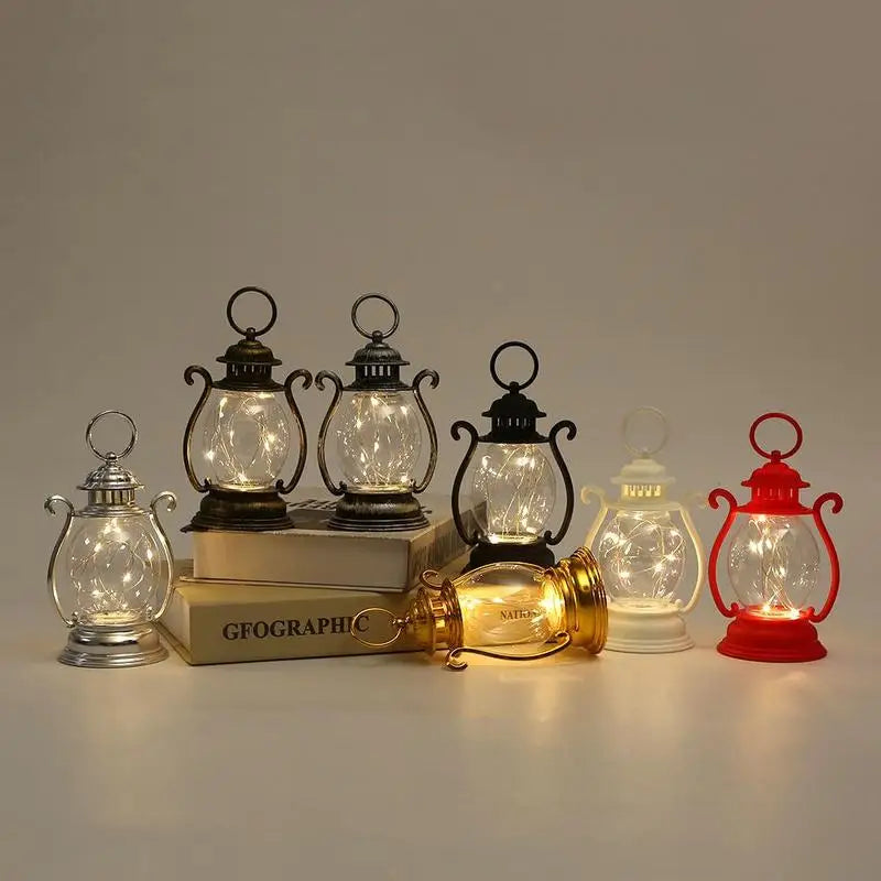 Rustic Lantern Outdoor Lantern 
Retro Decorative Hanging Lantern 
Battery Operated  For Courtyard ,Tabletop, and more decor