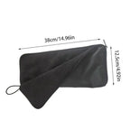 Folding Umbrella Bag Wet Umbrella Bags with Zipper Chenille Quick-Drying Umbrella Bag Durable Hand Towels for Cars Home