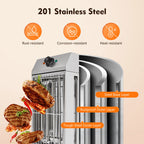 Family Smokeless Grill 1800W 110V 
Stainless Steel Electric 
Barbecue Oven Grill For Restaurant BBQ Equipment