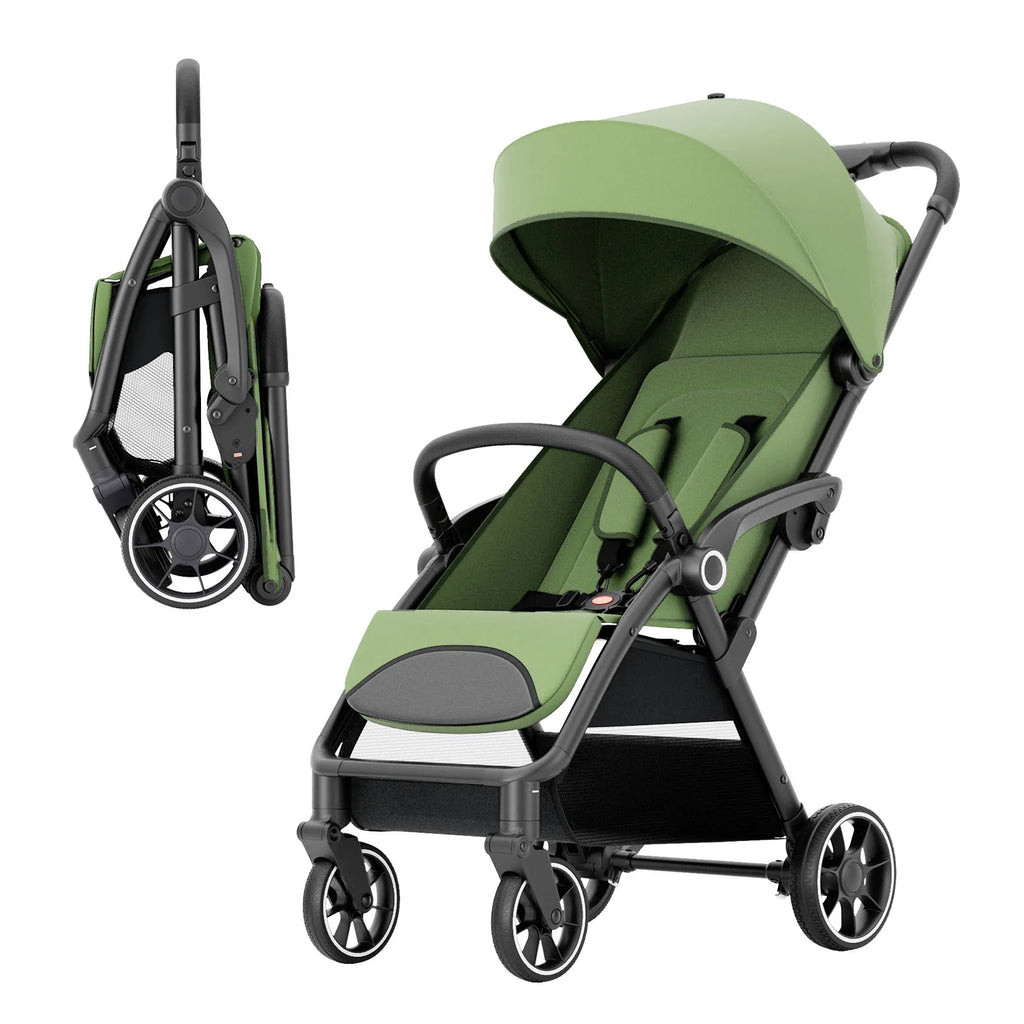 Standard Stroller  Seat, Foldable Portable Newborn Stroller ,Luxury Baby Carriage ,Baby,Toddlers,360°Swivel Seat