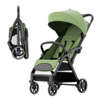 Standard Stroller  Seat, Foldable Portable Newborn Stroller ,Luxury Baby Carriage ,Baby,Toddlers,360°Swivel Seat