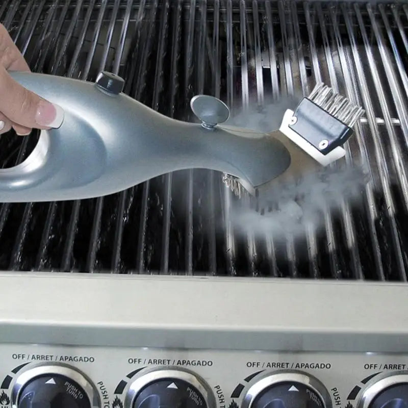 Barbecue Grill Outdoor Steam Cleaning Brushes 1pc BBQ Cleaner Suitable For Charcoal Scraper Gas Accessories Cooking Kitchen Tool