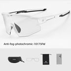 ROCKBROS Cycling Glasses Photo chromic Eye  Windproof Sport glasses