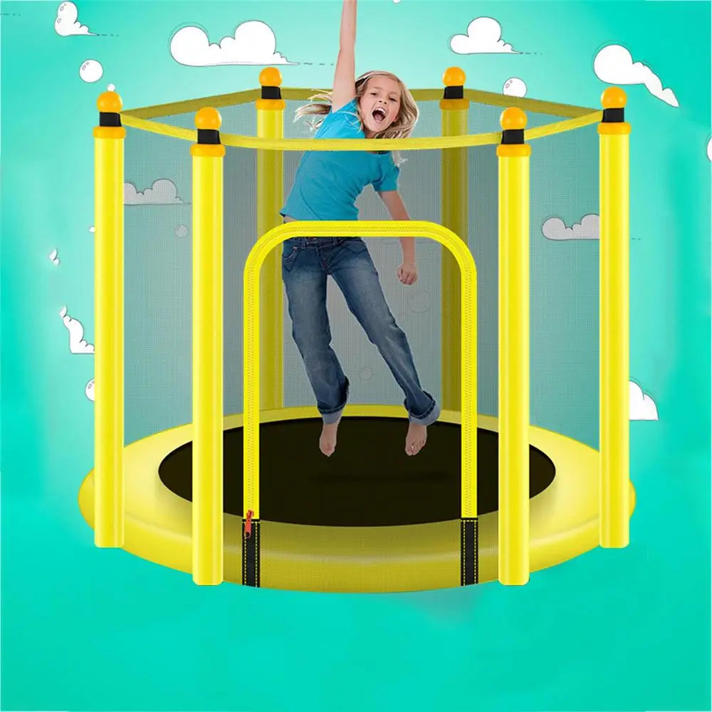 Trampoline Safety Net UV-Resistant Garden  Replacement For 1.2M/1.4M/1.5M 6 Pole Trampolines .  this is Only Protective Net