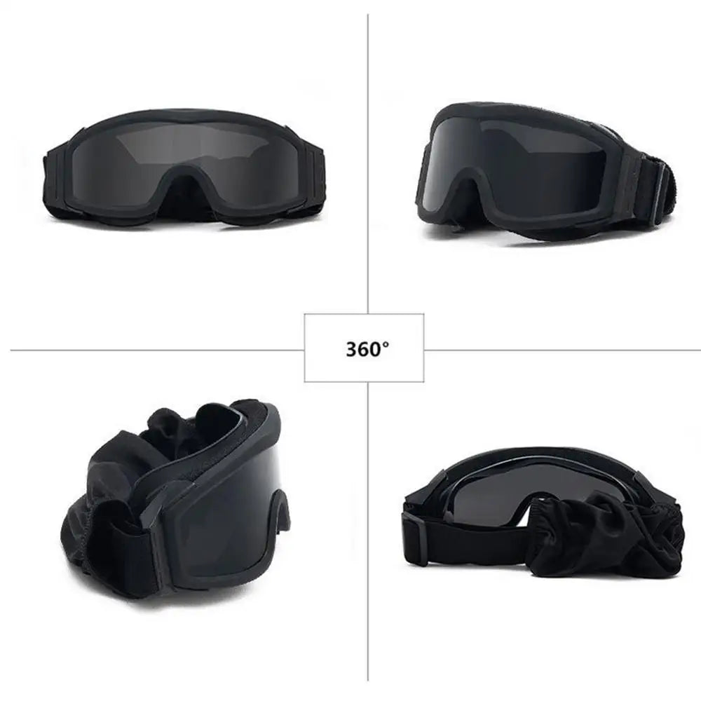 Motocross Goggles Windproof Biking Riding Goggles Anti-Fog Motorcycle Safety Goggles Professional Motocross Racing Goggles For