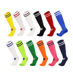 Socks Nylon-- Soccer Adult/  Kids  Towel  Bottom Breathable
 Knee High Training Long Stocking Sports Practical Mesh