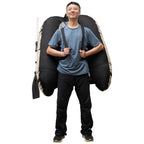 Inflatable Fishing Boat,
Portable Oxford Cloth Fishing Boat,
136*105*54cm , 130kg Weight Capacity,for Fishing