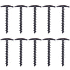 10pcs/set Windproof Fixed Ground Nails Camping Peg Screw Stakes Hiking Tent Pins for Mountaineering Fishing 14.5x7cm