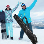 Ski Carrying Bag 600D Water-Resistant  With Top Handle Portable Skiing Container Tool For Board Bindings Boots