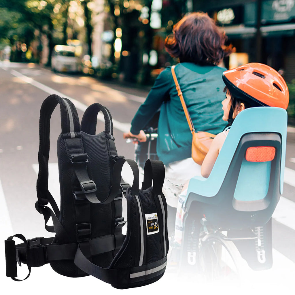 Child Seat 
Baby Carrier Belt
for  Electric, Car, Motorcycle Safety Harness Kids.    Seat Security Protection