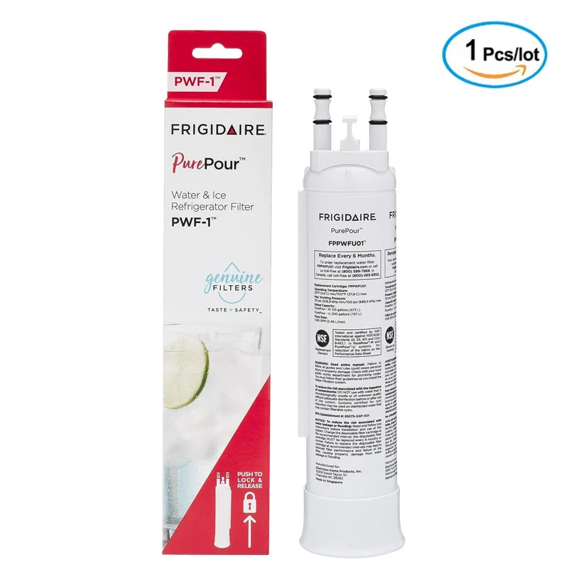 Replacement Frigidaire FPPWFU01 PurePour PWF-1 Water Filter (1 PACK)