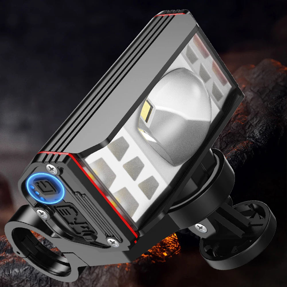 LED   Bike Handlebar Flashlight
USB Rechargeable Mountain Bike Lamp
Waterproof