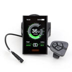 Bafang LCD Color Display Instrument 36V 48V 52V P860C 860C P850C 600C C965 DPC18 BF-UART Protocol Bluetooth 750W Motor E-bike