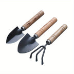 3pcs/set, Garden Tool Set Rake Tip 
Shovel Large Gardening
Mini Succulent Plant Loose Soil Flower Shovel