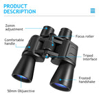 180x100 Zoom Binoculars Professional 
HD BAK4-Prism Powerful -- Day Night Vision 
Long Range Outdoor Waterproof Telescope