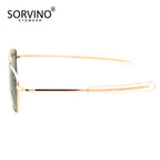 Retro Green AO Pilot Sunglasses 
Luxury Brand Designer Male,   American Army Military Optical Glass Lens Shades Eyewear