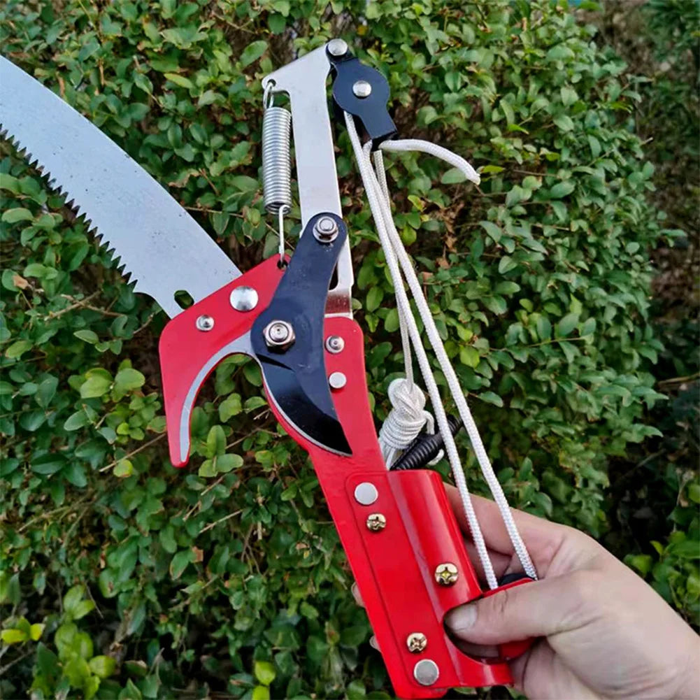 High Altitude Three Pulley Pruning Scissors 
Harvester Clipper--- Branches Cutter--- Garden Shears Saw for Plant Twig Vine