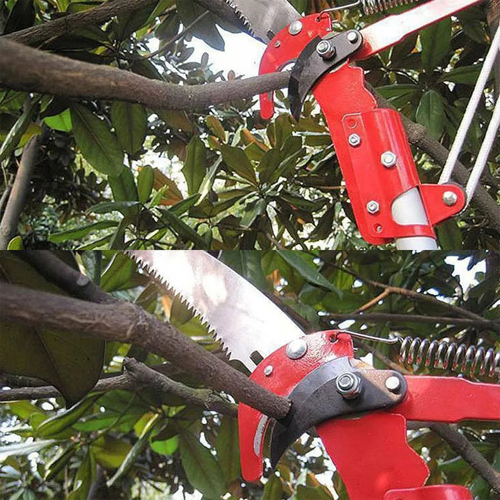 High Altitude Three Pulley Pruning Scissors 
Harvester Clipper--- Branches Cutter--- Garden Shears Saw for Plant Twig Vine