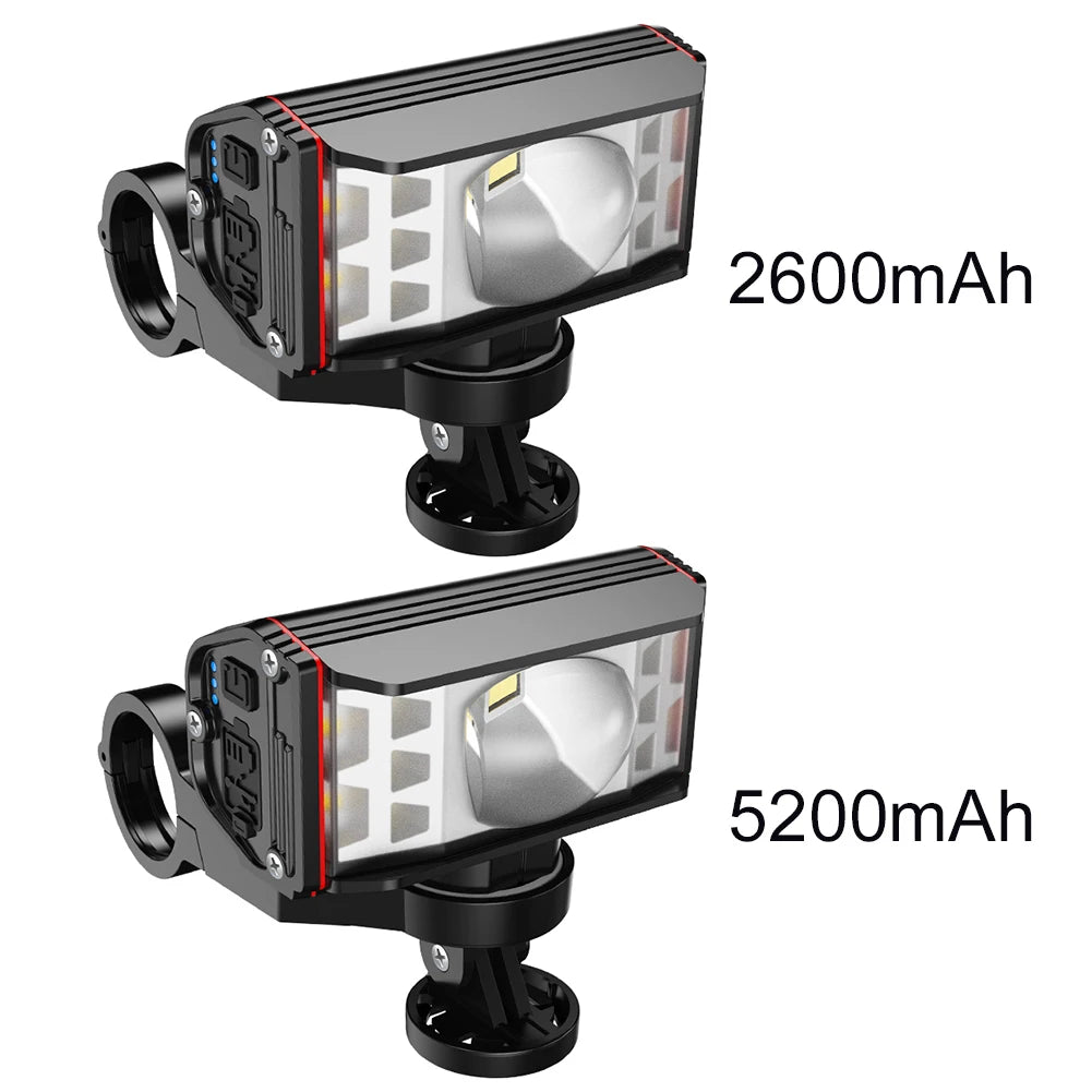 LED   Bike Handlebar Flashlight
USB Rechargeable Mountain Bike Lamp
Waterproof