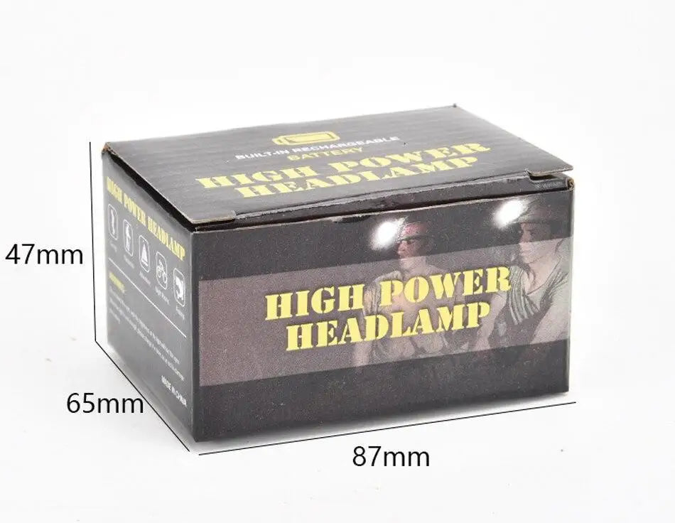 5PCS Rechargeable  LED , USB , Headlamp . 
Strong! 
Magnetic,    Powerful  Super Bright, Waterproof,  for Outdoor Fishing
