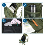 Trekking, Camping, Backpack Waterproof, Lightweight for Men