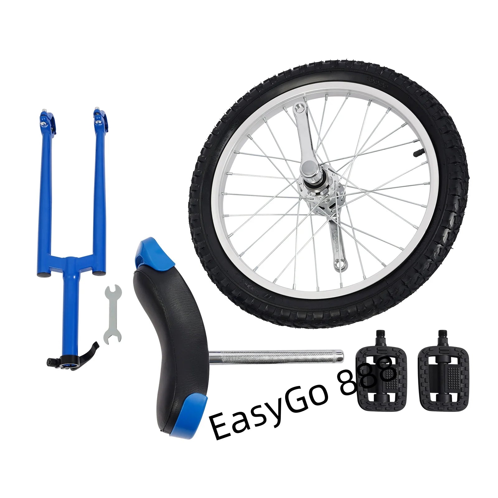 18Inch Unicycle , Adjustable Standard Seat ,.   
Thickened Aluminum Alloy Rim Children /Adult Balance Exercise Bike