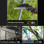 Brushless, Rechargable  electric saw,electric chain saw, outdoor wireless small saw
logging single hand saw, pruning