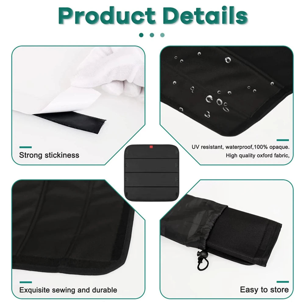 Travel Trailers Sun Shade RV Skylight
Insulator Cover Waterproof 
Car Sun Shield Sun Protection Visor
