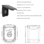 Camper Gravity Water Inlet With Magnetic Cover RV 
Fresh Water Fill Hatch
 Inlet Filter Lockable RV Water Inlet Cover Trailer Tank