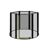 Trampoline Safety Net UV-Resistant Garden  Replacement For 1.2M/1.4M/1.5M 6 Pole Trampolines .  this is Only Protective Net