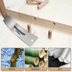 QYQRQF Mini Hand Saw, 6 Inch 
Japanese Pull Saw with Double Edges
 15/17 TPI Flush Cut Saw for Woodworking DIY Projects