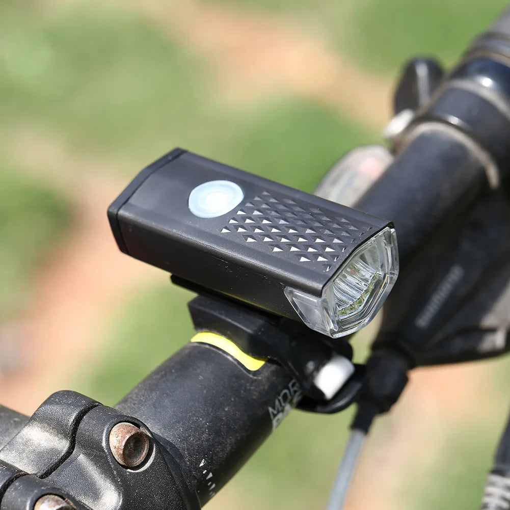 Bike Tail & Headlight           Rear Light Rechargeable 
Front Light 3 Modes           LED Riding Warning Light for Outdoor Cycling