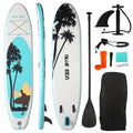 Portable Inflatable Stand Up Paddle Board 10'6"×32"×6",
 Premium PVC, Full Kit for Adults/Youth