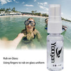 Anti-Fog Spray Swimming Goggles Glasses Scuba Dive Mask Lens Cleaner Sports Diving Glasses Fog Spray Anti-fogging Swim Goggles