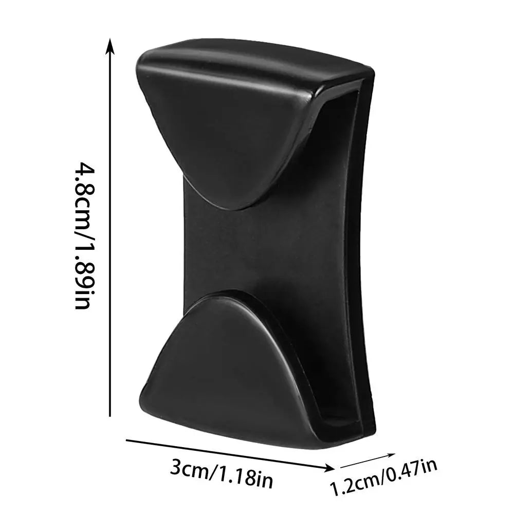 2Pcs/set Ski Goggle Clips Anti-Drop Goggle Grip Side Rails Belt Buckles Quick Release Ski Helmet Clip Mask Holder
