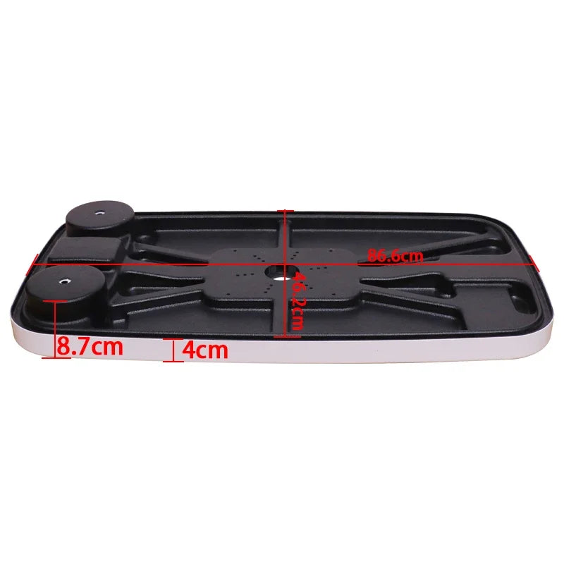 Removable Boat Table, 34X18 inch Rectangular Pontoon Marine,  
RV Top, Phone Holder,  ABS Waterproof and Anti-Aging