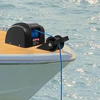 Electric Boat Anchor Winch Kit 12V with 100ft Anchor Rope , 
Remote Control Heavy Duty Towing  for 24ft Fishing Boat