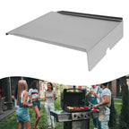 Stainless Steel Grill Drip Pan Tray with 6 Liners - Fits Most BBQs, Easy Clean, Prevents Flare-Ups (20x16x4in)