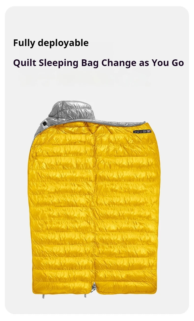 Naturehike Outdoor Down Sleeping Bag Duck Down 
Winter Ultralight Camping Portable Warm Envelope 650FP Adult