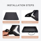 Portable Shower Pan with Drain Hose Camping , 
Outdoor Tent Shower Tray,    for RV  Camping , Beach,  Pet Bath