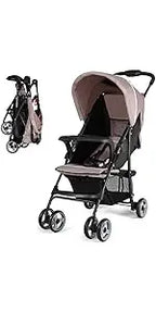 Lightweight Baby ,infant toddler Stroller, 
Compact Travel for Airplane,
 w/ 5-Point Harness, Adjustable Backrest
