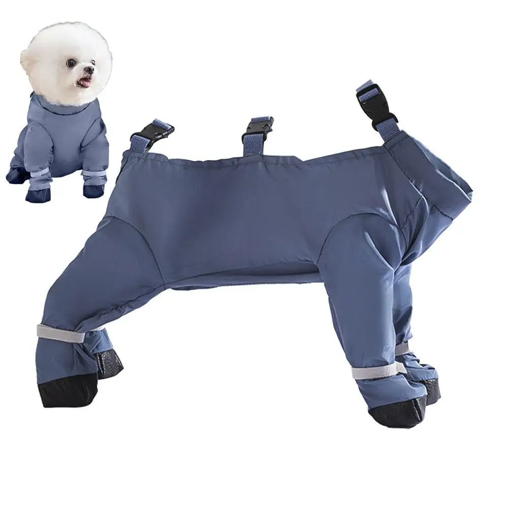 Waterproof Dog Boots With Suspenders
Adjustable Anti-Fall Pet Boots 
Dirty-Proof Pet Shoes For French Bulldog Poodle