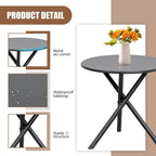 3 Piece Outdoor Rocking Bistro Set . 
Textilene Fabric , Small  table 
Patio Furniture Set , for Front Porch