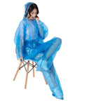 Disposable Raincoat Adult Emergency Waterproof , 
Hiking , Camping Hood Clothes Covers  Poncho Pants