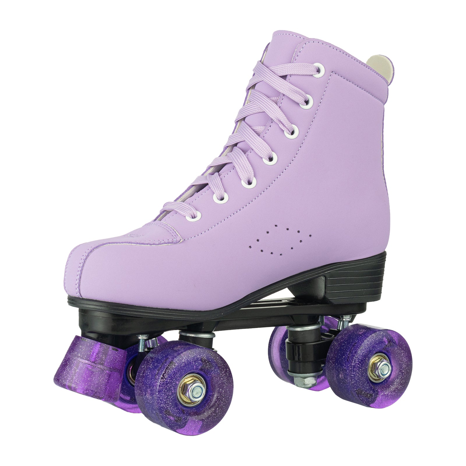 Size 35-45 Double Row Roller Skates 4 Wheels Flashing Skate Shoes For Women Girls Adult Outdoor Skating Training Quad Sneakers