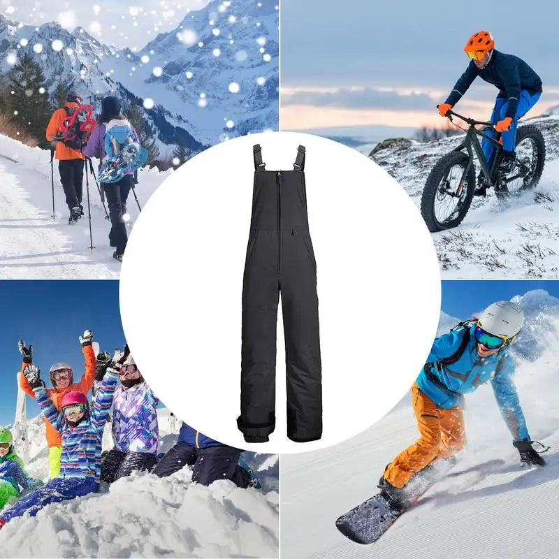 Men Warm Winter Ski Pants Breathable Women's  
Waterproof Windproof  Snowboard Bib Adult Suspenders Snow Pants ,Overalls
